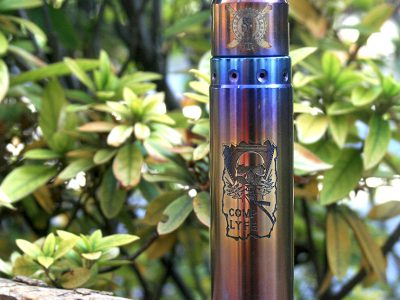 Comp Lyfe(コンプライフ) HK  Anodized Titanium Halloween Edition Mod + Cap  Chameleon 21700