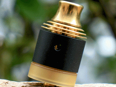 HASSAR VAPES(ハッサー)B&G Edition RDTA22㎜ + GRAM Mt.Fuji IP GOLD