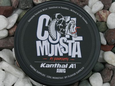 COIL MONSTA(コイルモンスター）Kanthal （カンタル）A1　24～34AWG 30ft
