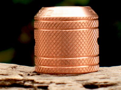 Comp Lyfe(コンプライフ) Mini Cap  Copper Knurled